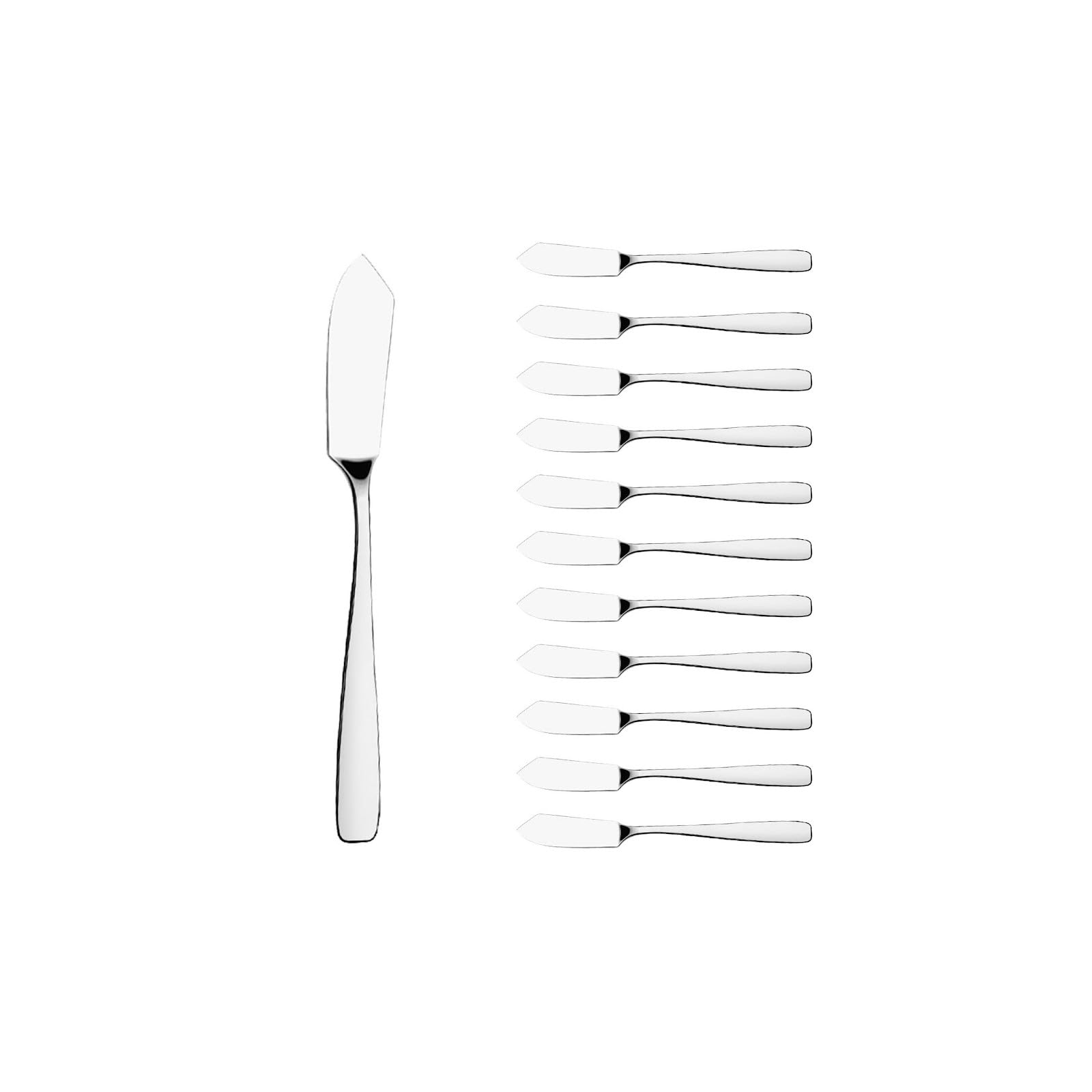 Tramontina - Couteau à poisson Amazonas. Inox 18/cr 2mm. X12