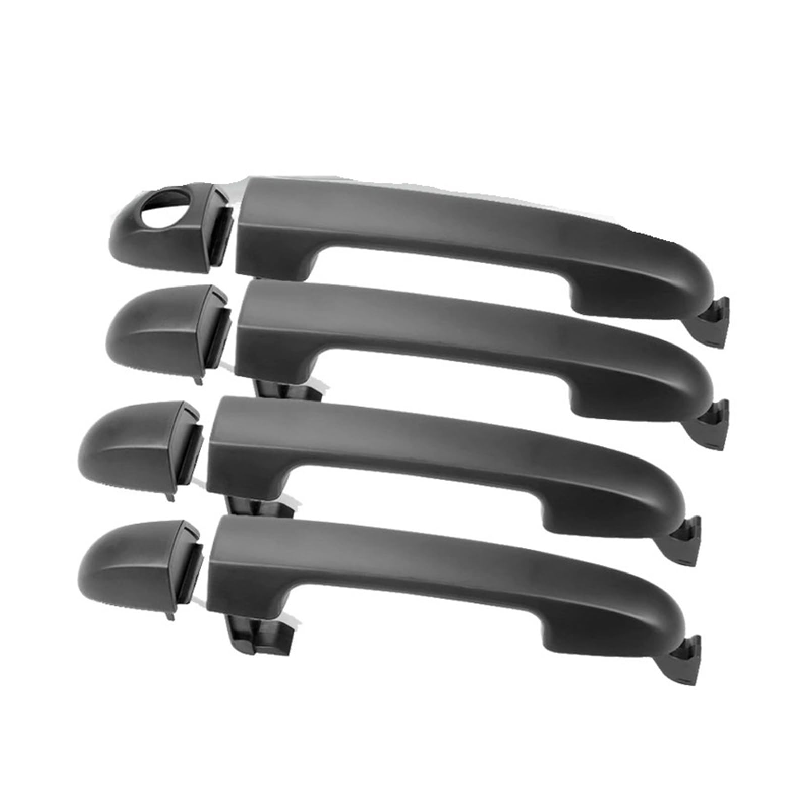 Punxdda 4Pcs Car Exterior Door Handle For Hyundai For I20 Pb 2009~2015 82651-1J000 Outer Door Handle Front Left Right Decorative Car Exterior Accessories(4Pcs)