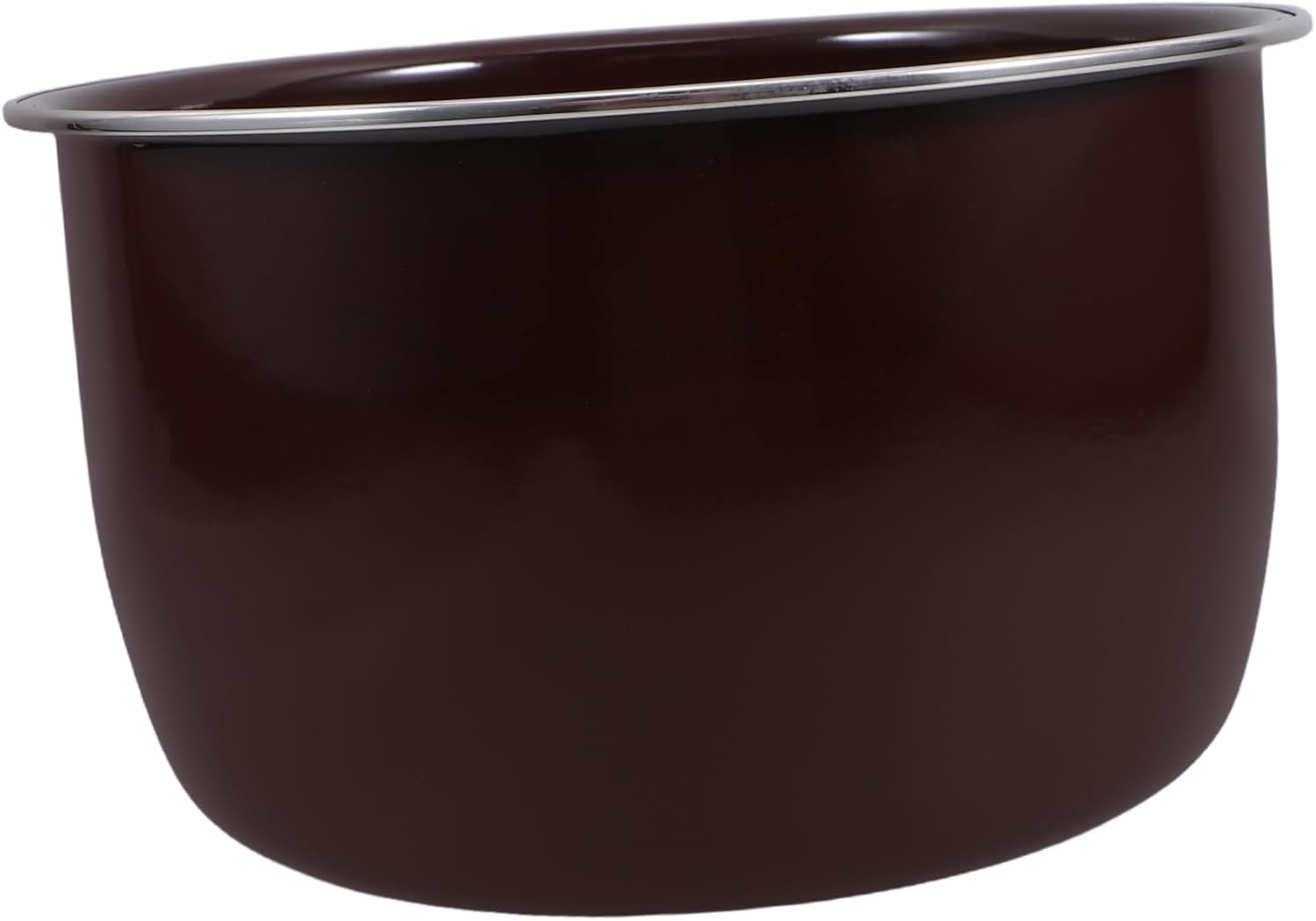 Universal 5L Rice Cooker Inner Pot Replacement Non-Stick Aluminum Alloy Compatible Electric Pressure Cookers and Meal Prep for Family Cooking