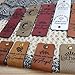 Zeus Hide 3 x 0.95 inches Faux Leather Tags for Handmade Items – Faux Leather Personalized Labels – Custom Labels for Clothing, Knitting, Hats, Beanies, Scarves – Cute Labels for Handmade Products