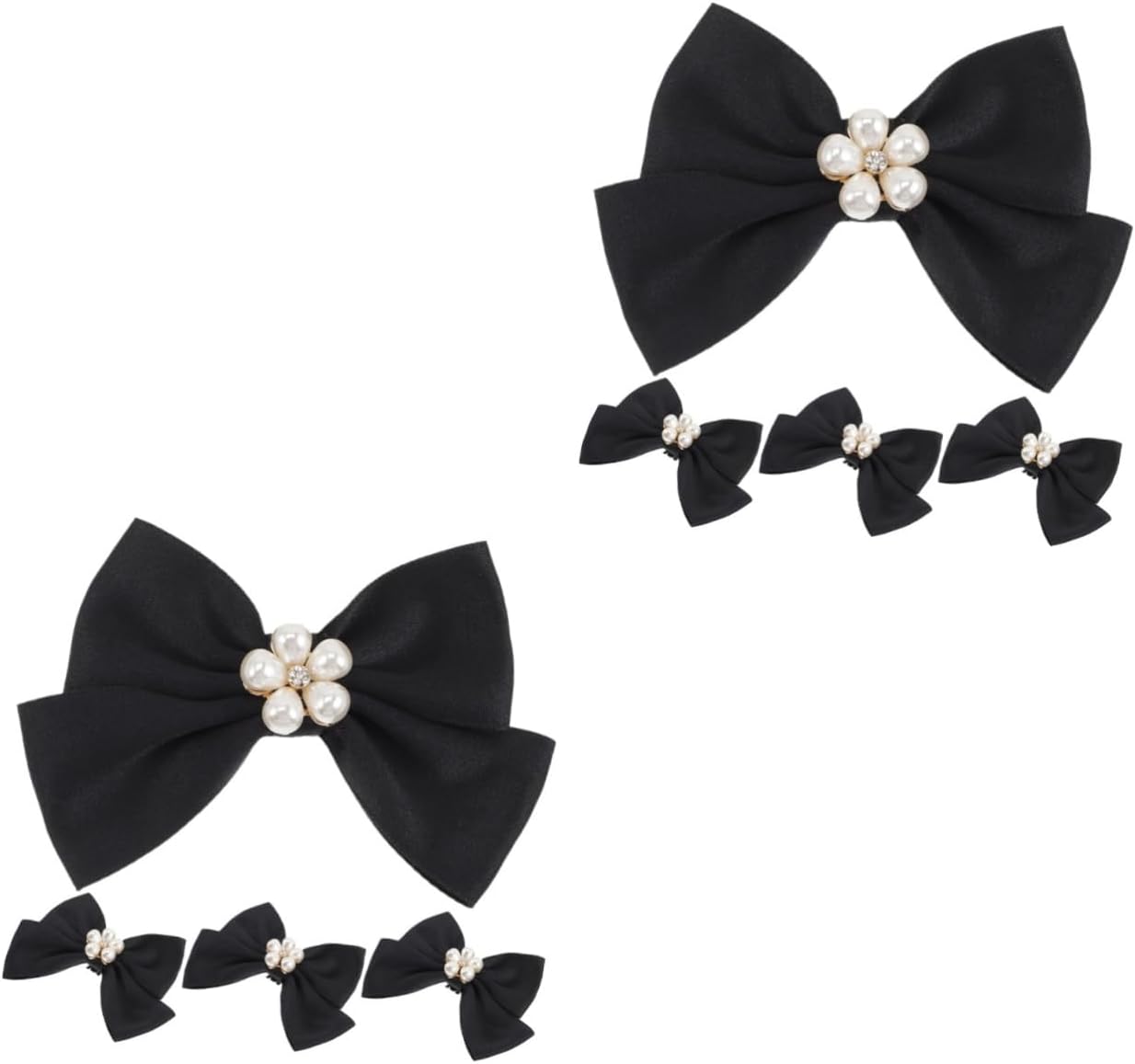 4pairs Bow Shoe Clips Removable Decorative Accessories for Heels Flats and Pumps Stylish Bowknot Shoe Buckles for Weddings and Special Occasions