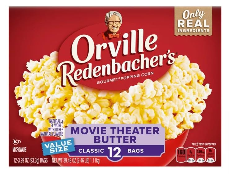 ORVILLE REDENBACHERS Microwave Movie Theater Butter 39.49 oz