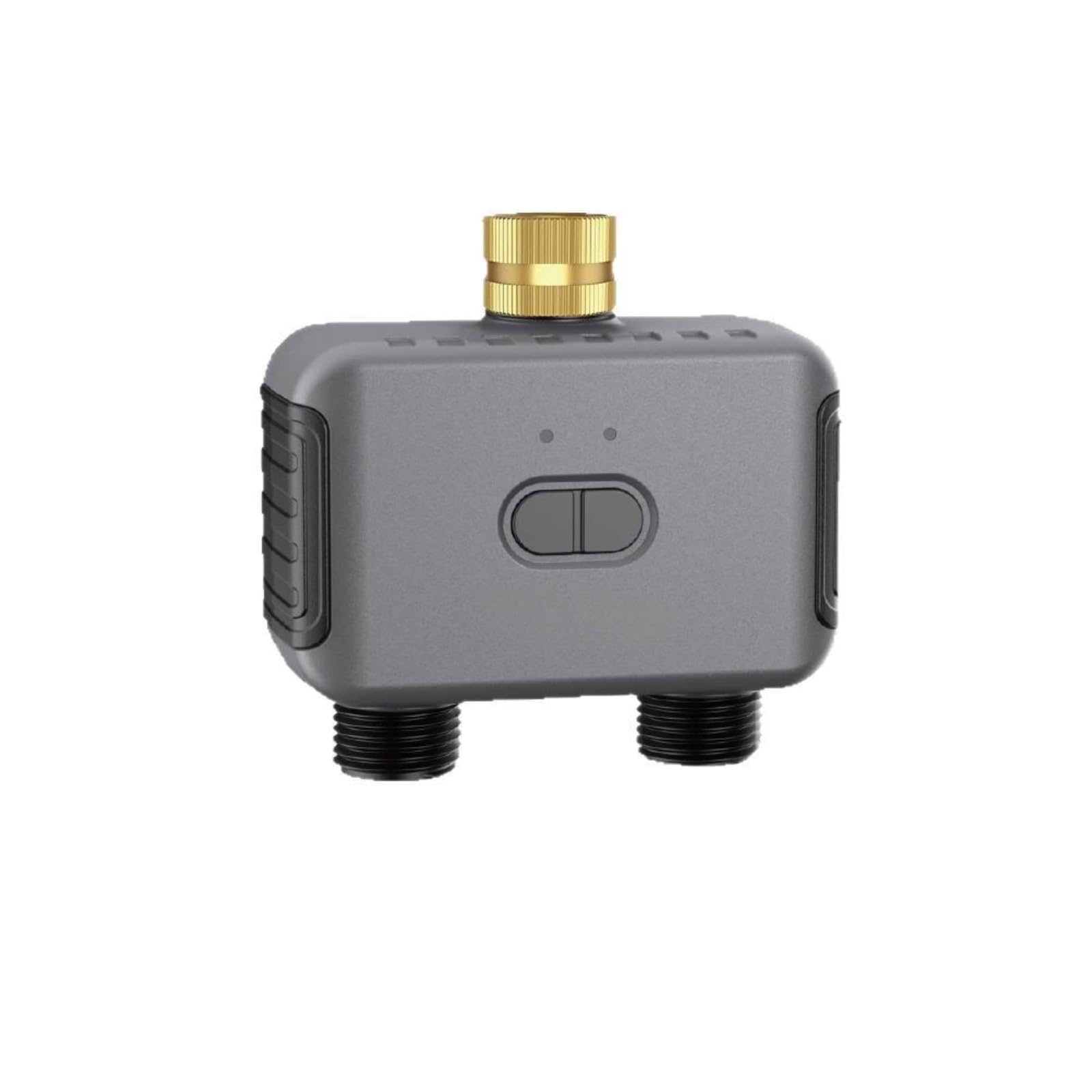 Smart WiFi Water Timer, irrigatore a 2 zone con app e controllo vocale, sistema di irrigazione automatico programmabile, rubinetto da giardino resistente alle intemperie per irrigazione di prato