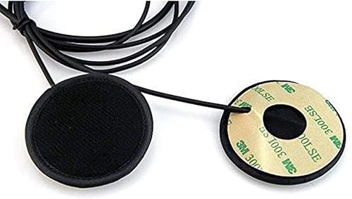 Miniatura 6 de BAOFENG Kit de casco de 2 pines de cara completa para motocicleta, micrófono Ken WoodWOU XunPu XingLin ton Radio bidireccional Walkie Talkie, negro