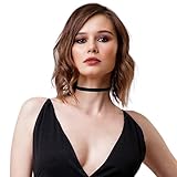 [Design De Mode Rétro] Ce Tour De Cou Est Conçu Dans Un Style Rétro Et Le Matériau En Velours Lui Donne Une Sensation De Haute Qualité. C'Est Pour Une Vielzahl Convient Aux Occasions. Qu'Il S'Agisse D'Un Rendez-Vous, D'Un Mariage Ou D'Un Jeu Quotidien, Il Pouvez Ajouter Un Charme Et Une Personnalité Uniques.