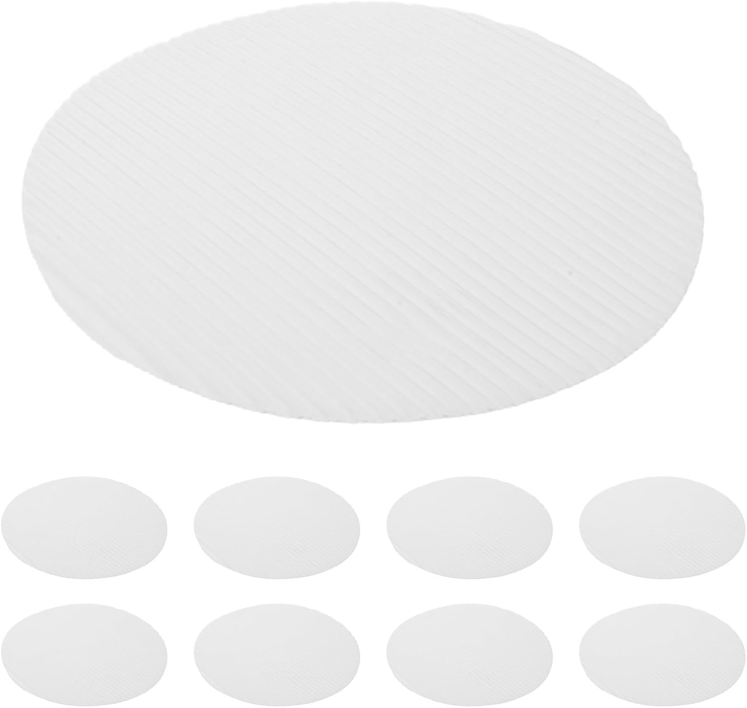 100 Pcs Corrugated Pizza Baking Paper Sheets for Pizza Box Liners