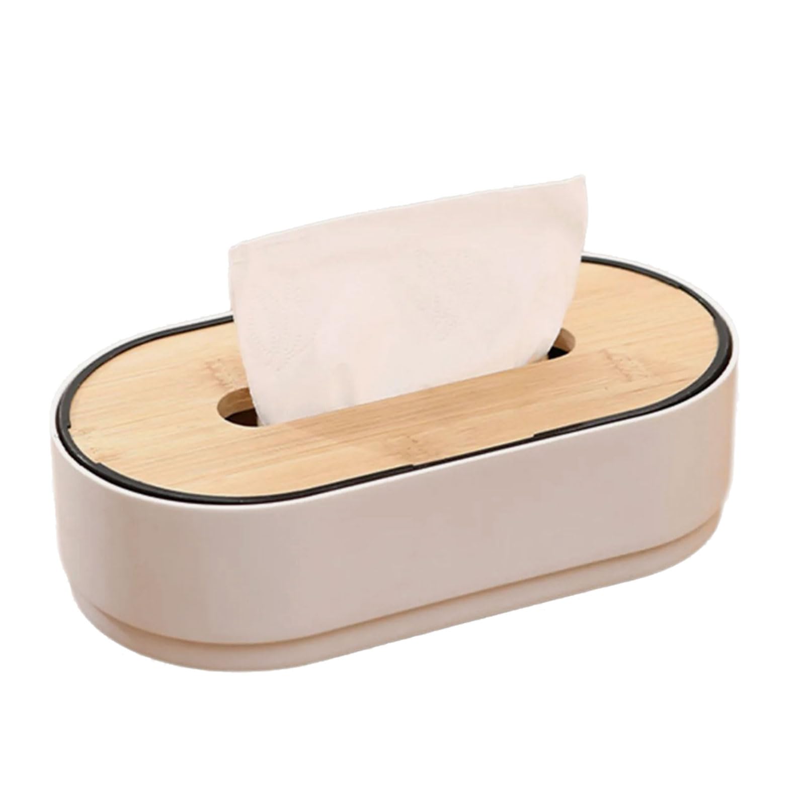 Jazuaiao Multipurpose Handcraft Tissue Storage Box Portable for Bedroom Accessories and Car Decoration Daily Use Tissue Organizers