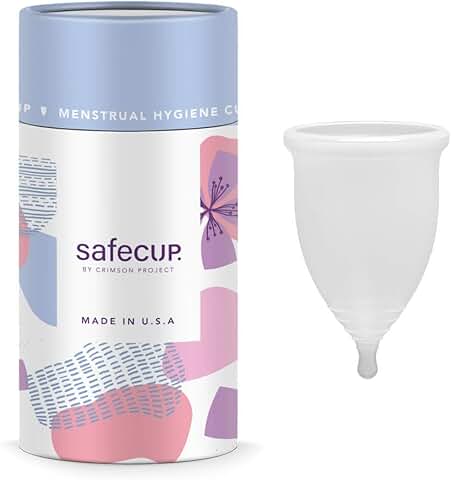 SAFECUP USA - Soft Reusable Menstrual Cup For Women