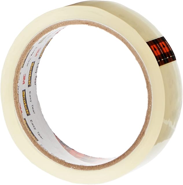 Scotch 25 mm x 50 m Easy Tear Tape - Clear