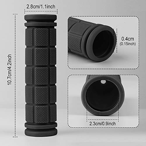 HASAGEI Fahrradgriffe Ergonomisch Fahrrad Griffe Lenkergriffe Grips Lenker Griff Handgriffe 1 Paar Rutschfester Weichem Gummi