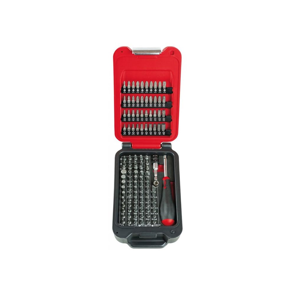 Coffret d’Embouts de Vissage 115 Pièces – 112 Embouts 25 mm, Porte-Embouts Inclus – Polyvalent pour Visseuse Électrique et Manuel – Conforme Normes NF ISO 1173 / DIN 3126