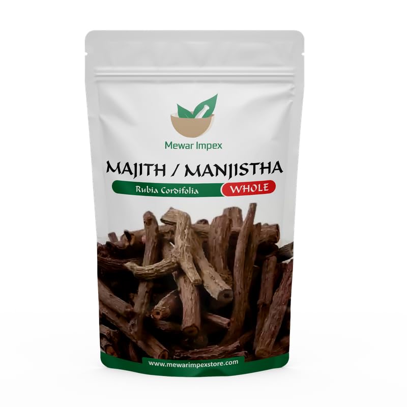 Mewar Impex Manjistha Root 250Gm, Majith Organic, Indian Madder