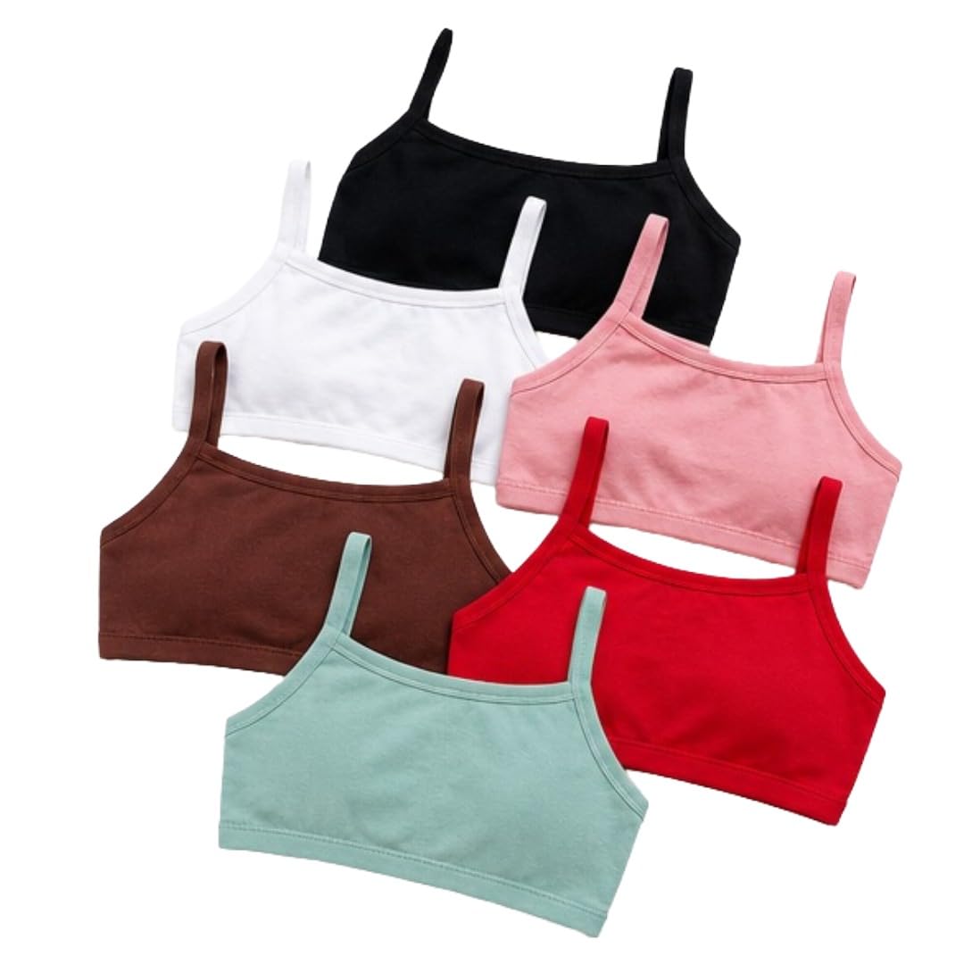 Magic Bra for Women Pack of 6 | Non Padded Wirefree Seamless Full Coverage Bra | Soft Stretchable Multicolor-picture-19