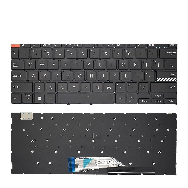 Clavier russe pour Vivobook S14 Pro14 M3402 disposition US Black original