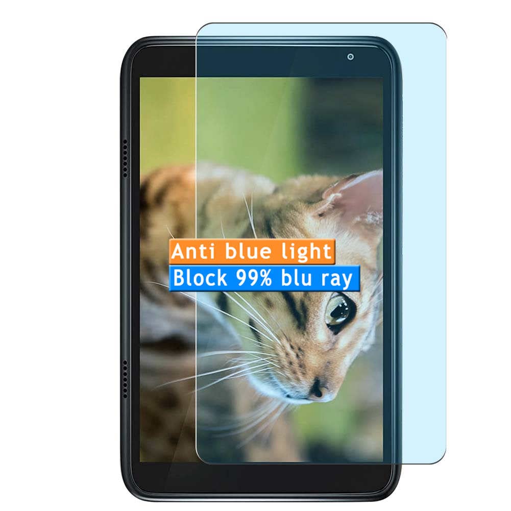 Vaxson2-Pack Anti Blue Light Screen Protector, compatible with Hyjoy HB801 8" Tablet, TPU Guard Film Protectors Sticker [NOT Tempered Glass] New
