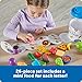 Learning Resources A to Z Mini Foods, Pretend Play Kitchen Accessories for Kids, Toddler Montessori, Fine Motor Skills, Gifts for Kids