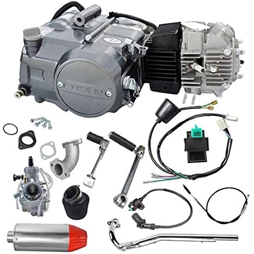 Lifan 125cc 4-Stroke Air-Cooled Engine Motor Carburetor Wiring Harness CDI for XR50 CRF50 XR CRF 50 70 Dirt Pit Bike