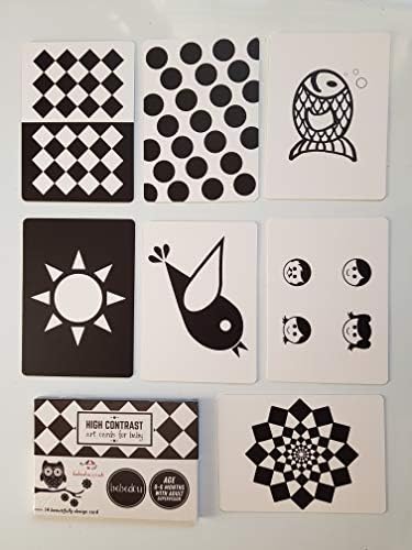 Carte Blanc Et Noir Pour Bebe Amazon Fr Bebe Et Puericulture