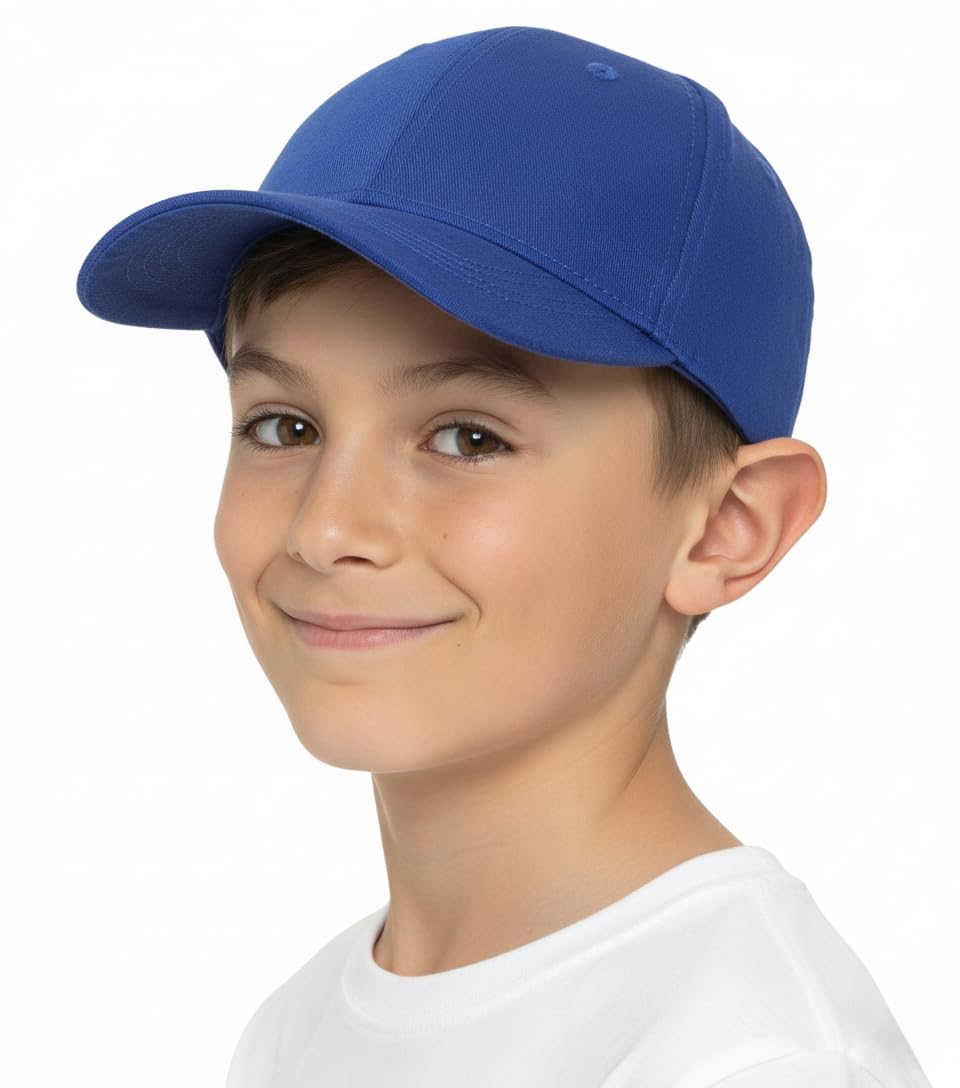 A2z 4 Kids Boys Royal Baseball Cap Trucker Hat Adjustable Sun Protection Kids