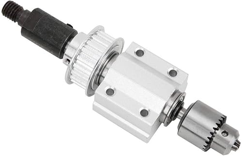 Miniatura 6 de Asamblea de husillo sin alimentación DIY carpintería mesa de corte taladro accesorio taladro Chuck máquina herramienta