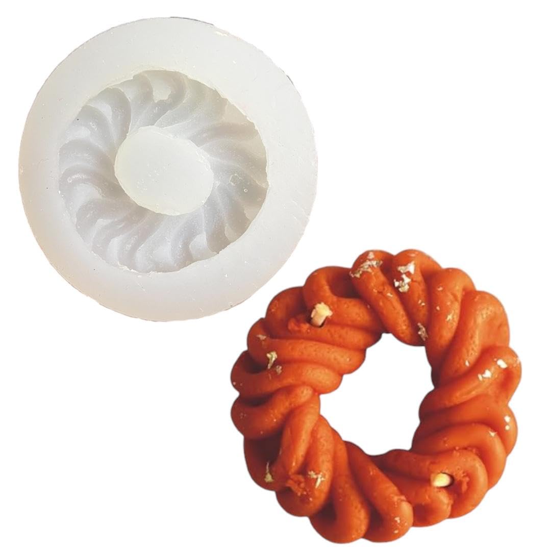 UKIYO international - Imarti Shape Silicone Mold for Candle Making Jalebi Candle Mould Resin Art and Immarti Craft Sweet Making Molds Chocolate Cake DIY (B0D8YKLNP8) Amazon Price History, Amazon Price Tracker