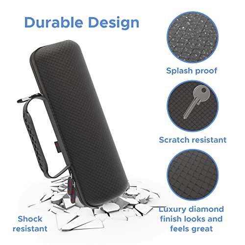 Digicharge Hard Carry Case for Apple Dr. Dre Beats Pill + Plus and Sony SRS-XB21 SRS-XB20 Portable Wireless Bluetooth Speaker Bag - Image 4