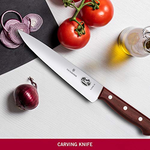 Miniatura 2 de Victorinox Küchenbesteck Tranchiermesser Palisander Cuchillo De Cocina, Alloy Steel, Madera, 10 Cm