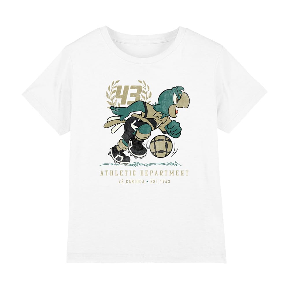 Disney Ze 43 Football Kids T Shirt, White, 12-13Y