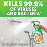 Scrubbing Bubbles Bathroom and Shower Cleaner Disinfectant Spray, Bathroom Grime Fighter, Citrus Scent, 32oz