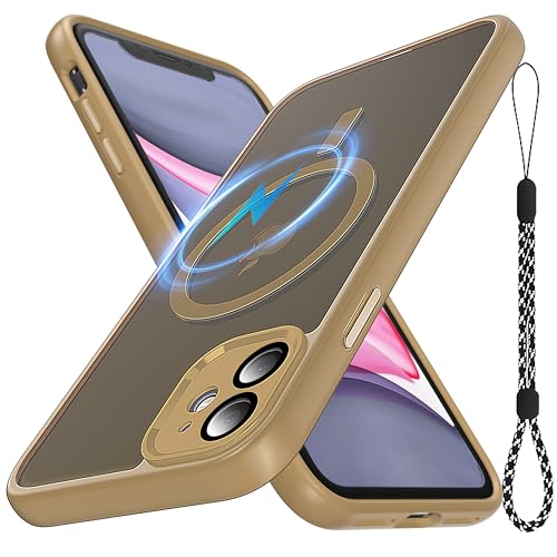 Coque iPhone 11 antichoc protection intégrale appareil photo et lanière mate