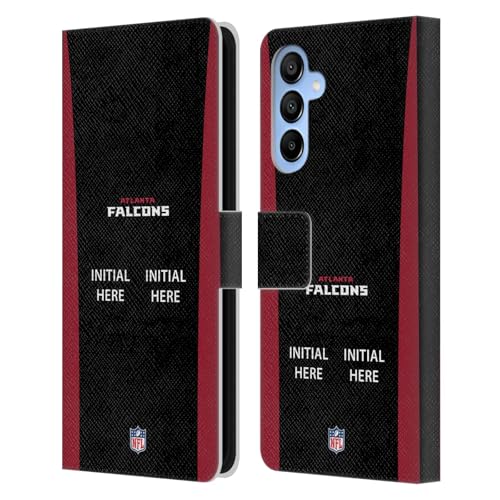 Cadeau personnalisé NFL coque Samsung A16 5G cuir initiale