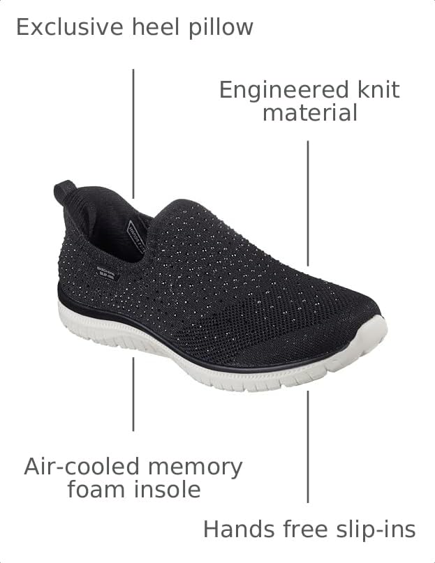Image of Skechers Sport Womens Virtue Martha Stewart Hands Free Slip-ins