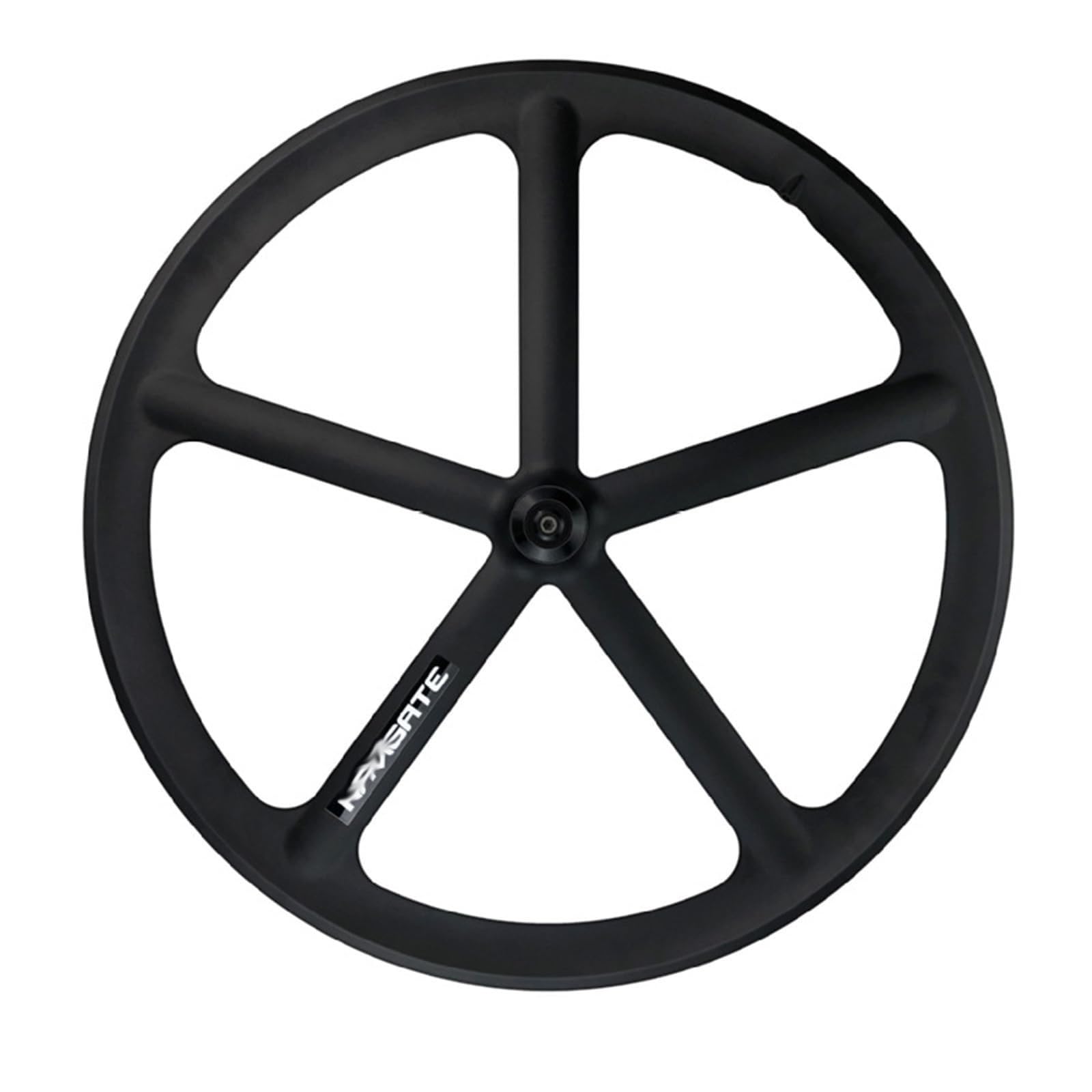 700C Bicicleta De Piñón Fijo Ruedas Delantera Y Trasera 5 Radios Juego De Ruedas De Aleación De Magnesio Freno V 100/120mm Bujes para Una Sola Velocidad