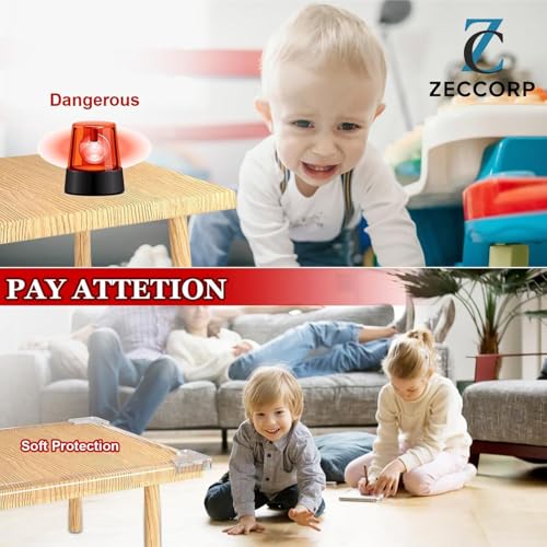 Image of Zeccorp 1-Meter Silicone Edge Protector Strip, Baby Proofing Edge & Corner Guard, Child Safety Cushion for Furniture, Desks, Sharp Corners - Soft & Durable for Kids(1 Meter)