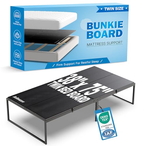 Sellmazon Bunkie Board Twin Size (38x75''), Heavy Duty10mm Bed...