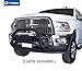 Tyger Auto TG-GD6D60108 Front Bumper Guard Compatible with 2010-2018 Ram 2500/3500 | Textured Black | Light Mount | Bull Bar