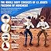Titan 13 Action Figure, Cowboy Already Assembled T13 Dummy Action Figures for Boys, 2-Pack Cowboy 5.4 inches T Lucky 13 Action Figure, Figura de acción t13, Brown & Blue