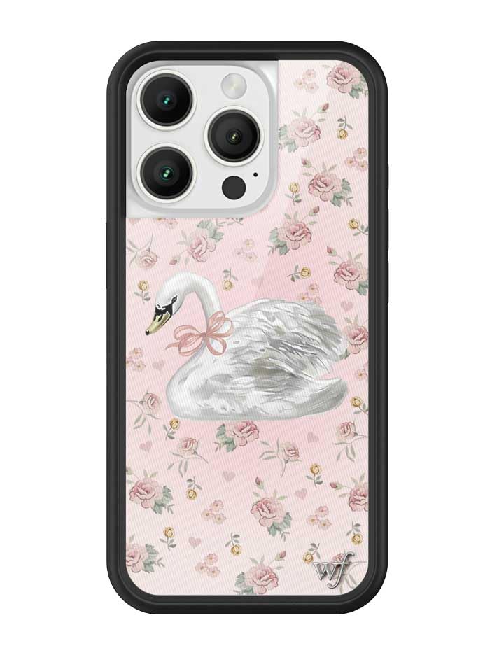 Image of Wildflower Cases - iPhone 16 Pro Compatible - Sweet Swan