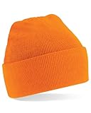 Beechfield Original Cuffed Beanie Colour=Orange Size=O/S