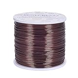 draht braun blau [Vielseitige Farbe und Größe]: BENECREAT-Draht aus hochwertigem Aluminium, in verschiedenen Farben und Größen erhältlich, gute Wahl für die Schmuckherstellung.