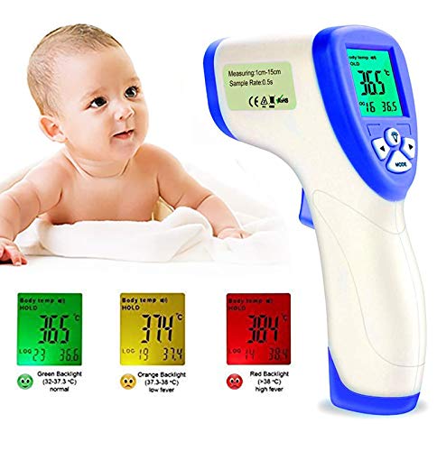 Handheld Non-Contact Infrared Thermometer, Forehead Thermometer - Ideal for Babies, Infants, Childre Handheld Non-Contact Infrared Thermometer, Forehead Thermometer - Ideal for Babies, Infants, Childre
