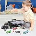Shayson Juego De Juguetes para Camiones para Niños con Autos, Mini Vehículo...