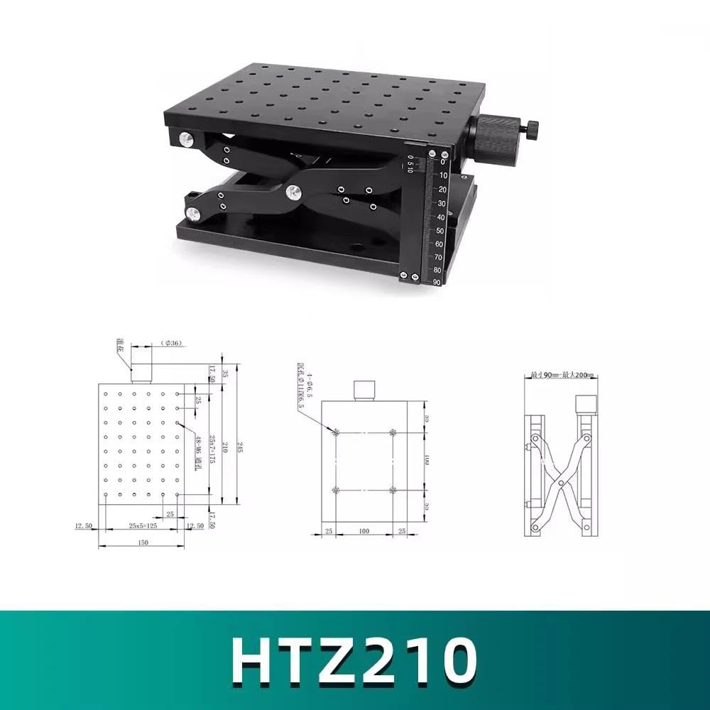 Amazon.com: HTZ210 Z-Axis Lifting Table Manual Fine-Tuning