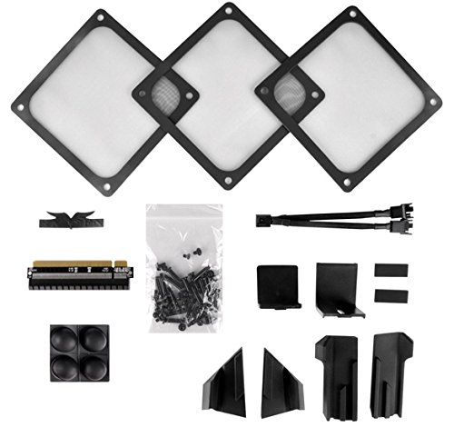 SilverStone SST-RVZ01B-E - Cabinet Raven formato Mini-ITX da Gaming, nero