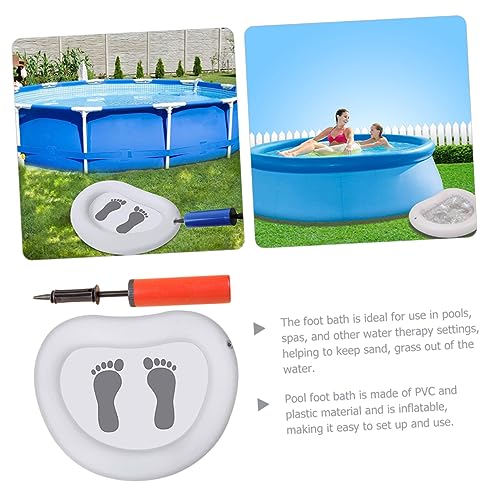 Bañera Inflable para Pies LIFKOME para Piscina miniatura 3