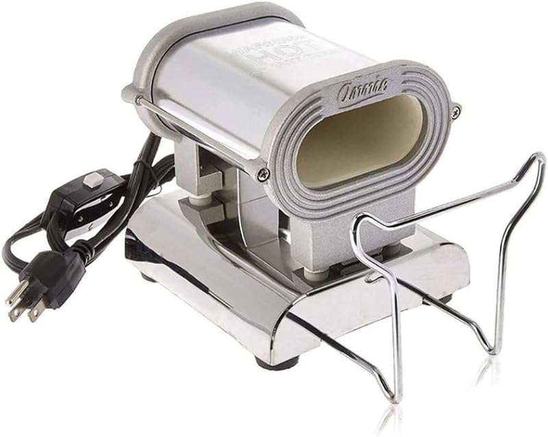 Estufa térmica de cerámica Annie – Calentador de rizador eléctrico profesional, estufa de calor de cerámica para prensar peines y rizadores térmicos, rejilla ajustable, 825°F de calor alto (pequeño)
