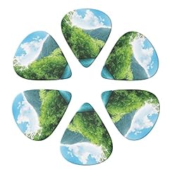 Lot de 6 médiators imprimés cascade dans la Croatie profonde avec boîte de rangement pour guitare acoustique et électrique - Les Beatles, Paul McCartney, John Lennon, RIngo Starr, George Harrison Lot de 6 médiators imprimés cascade dans la Croatie profonde avec boîte de rangement pour guitare acoustique et électrique – Image 4