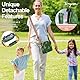 Tonyeee Wickelrucksack für Mama und Papa Wickeltasche groß mit Wickelunterlage abnehmbarer Flaschentasche Baby Tasche für Reisen Kinderwagen Babytasche Grün