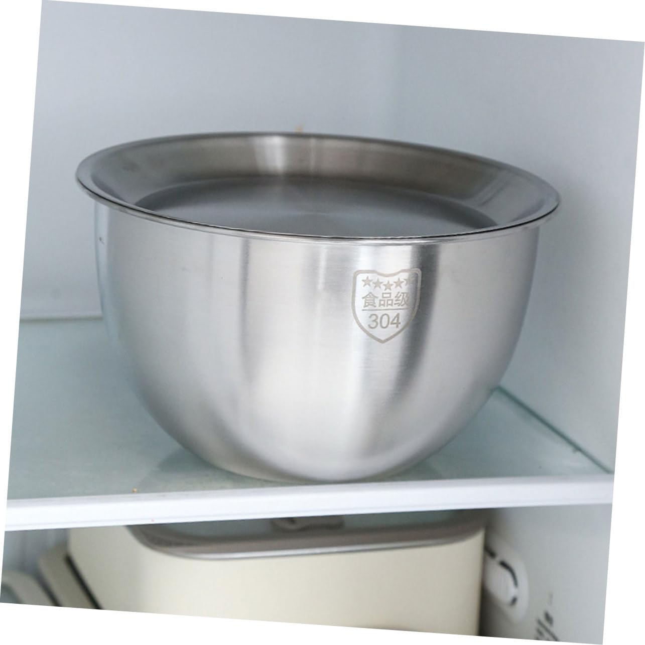 Gatuida Set de Bassines en Acier Inoxydable Multi-fonction avec Passoire Anti-dérapante pour Œufs et Riz, Ustensile Cuisine Ménager Argenté Pratique