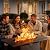 BALI OUTDOORS Propane Fire Pit Patio Outdoor Fire Pit Table Large Firepits for Outside Black